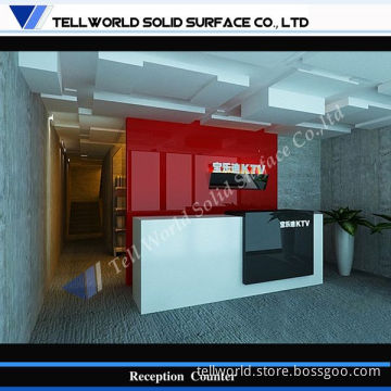 Tw Artificial Marble Office Reception Desk (TW-MART-231)